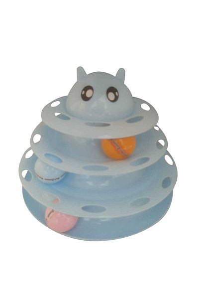 Tilmiz 3-Layer Cat Toy with Cat Head
