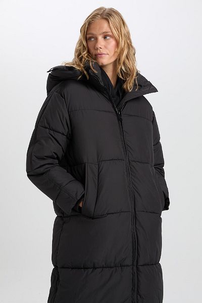 DeFacto Wasserdichter Relax-Fit-Parka mit Kapuze
