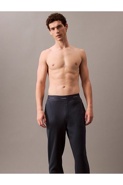 Calvin Klein Men's Jogger Sweatpants with Blue Logo Detail - 000Nm2706E-Ppk