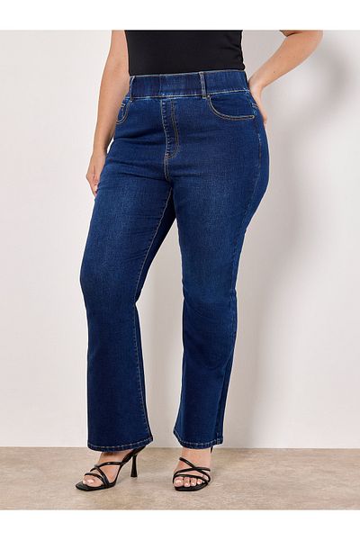 Apricot Curve Lola Schlaghosen-Jeggings mit hoher Taille