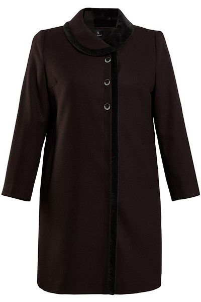 Alvina 90460 Μοντέλο Παλτό Plus Size