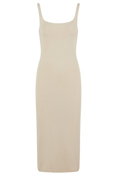 Urban Classics Ladies Basic Langes Baumwoll-Jersey-Kleid
