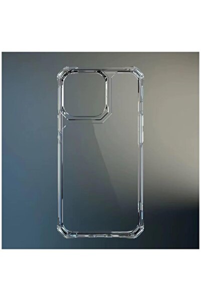 Zebana Apple iPhone 16 Plus Uyumlu Kılıf HD Şeffaf Silikon Kılıf Şeffaf