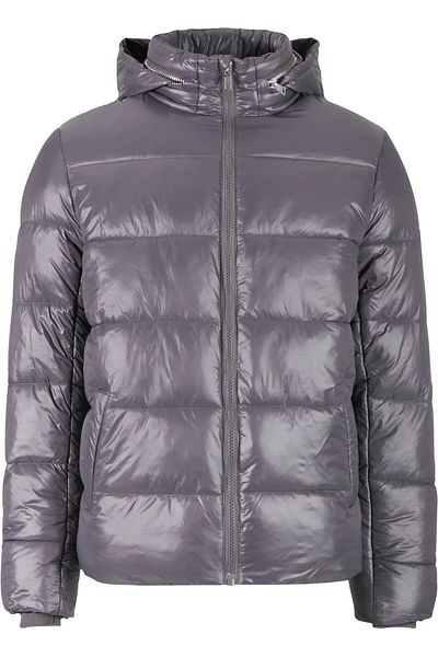 Urban Classics Recycled Zip Neck Puffer Jacket