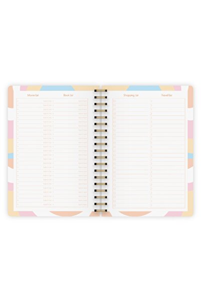 Le Color Lotus 17x24 cm - Безсрочен планиращ спирален бележник