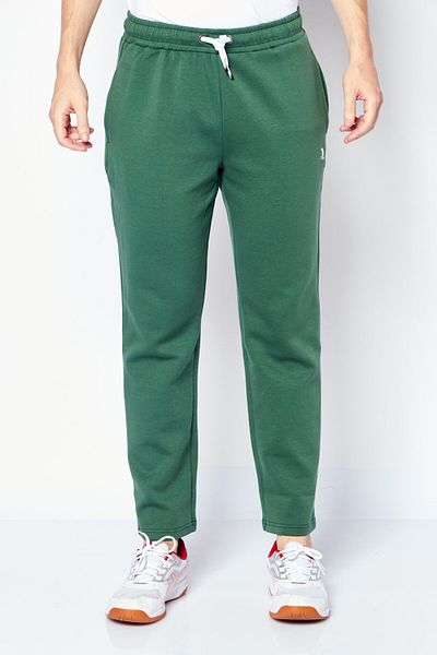 Nordland Men Sportswear Fit Brand Logo Training Sweatpants, Deep Green