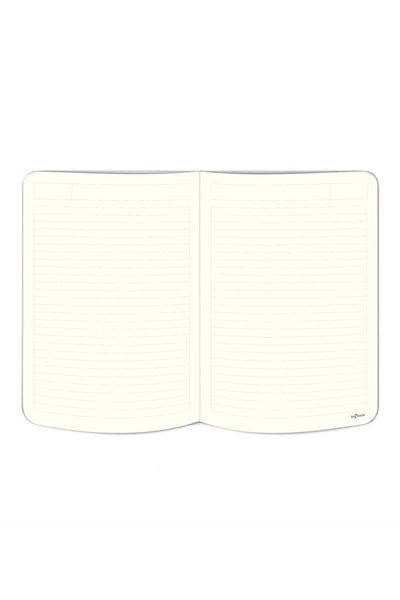 Le Color دفتر ملاحظات من القماش مخطط على شكل فيل مرن