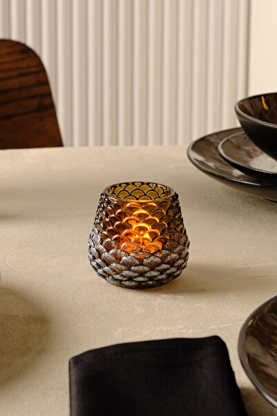 Karaca Pinecone Mumluk Kahverengi 7,5x7,5x6,7 cm