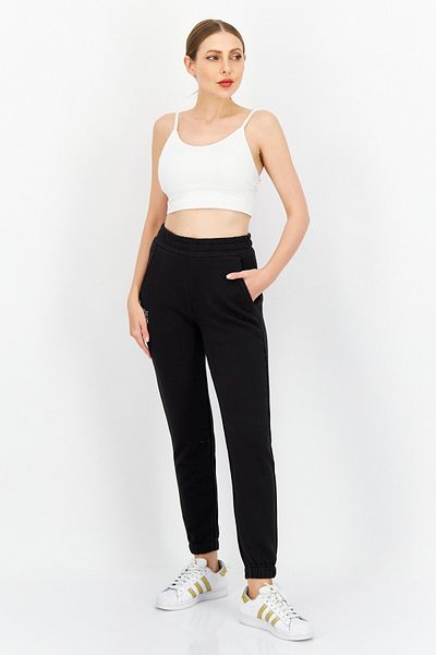 O'Neill Women Regular Fit Embroidered Logo Sweatpants, Black