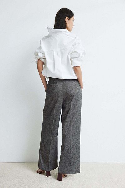 H&M Crease-leg trousers