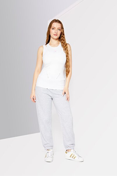 adidas Women Sportswear Fit Sleeveless Tank Top, White