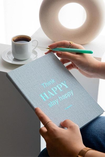 Le Color Blue Linen Agenda Book - 15X21 Timeless Planner