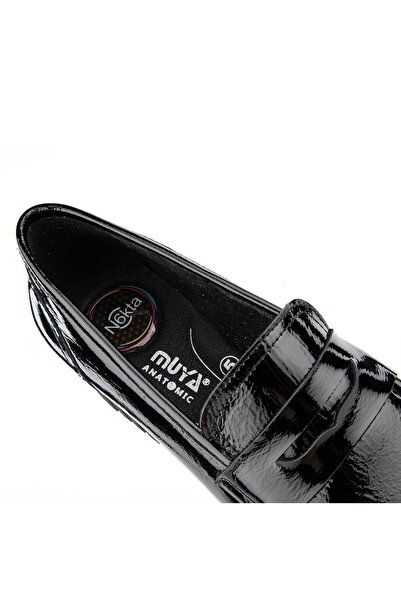 Muya Lloyd 6 Point Anatomical Sole Heel Spur Genuine Leather Women's Shoes