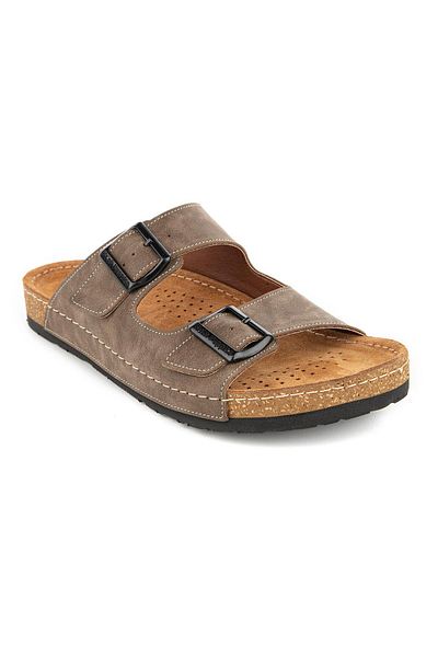 Hush Puppies Agbara Anatomical Sole Genuine Leather Men's Slippers