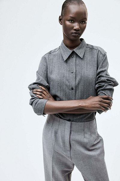 H&M Ankle-length cigarette trousers