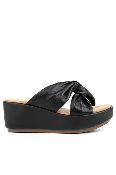 Hush Puppies Am fost Anatomik Taban Hakiki Deri Kadın Terlik