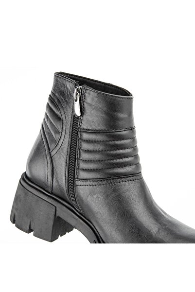 Muya Keiih 6 Nokta Anatomik Taban Topuk Dikeni Hakiki Deri Kadın Bot