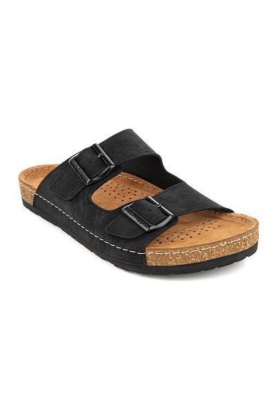 Hush Puppies Agbara Anatomik Taban Hakiki Deri Erkek Terlik