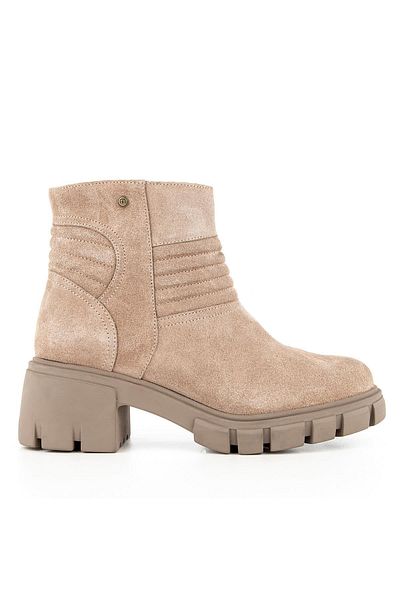 Muya Keiih 6 Point – Damenstiefel aus echtem Leder mit anatomischer Sohle und Spur