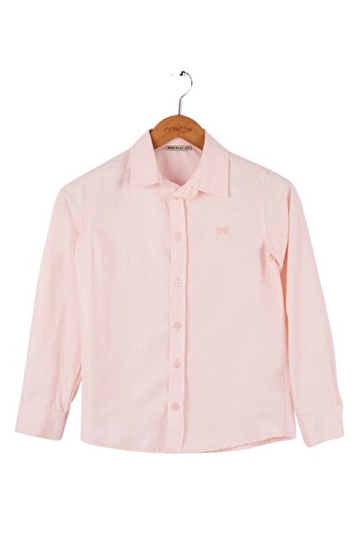 Mutlu Kids Nakışlı Erkek Uzun Kol Gömlek