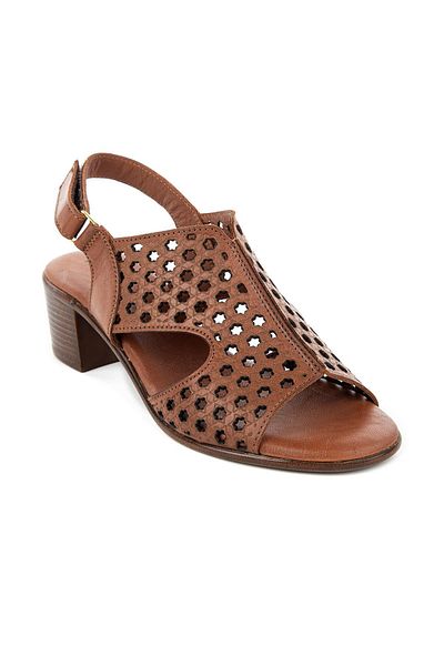 Hush Puppies صندل نسائي من الجلد الطبيعي بنعل تشريحي من فيتو