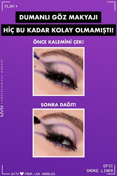 NYX Professional Makeup Epic Smoke Liner Eye Pencil Violet Flash