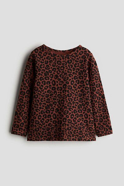 H&M Printed jersey top
