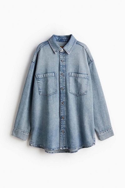 H&M Feather Soft Denim shirt