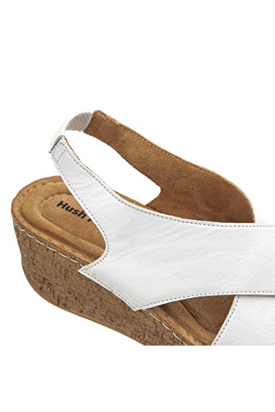 Hush Puppies Aina Anatomical Sole Heel Spur Genuine Leather Women's Sandals