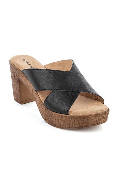 Hush Puppies Papuci de damă din piele naturală cu talpă anatomică Bala