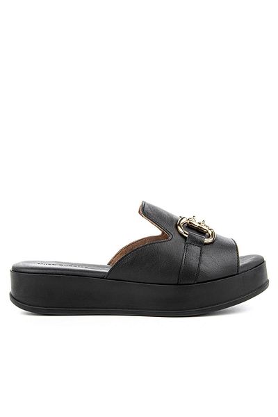 Hush Puppies Asan Anatomical Sole Genuine Leather Women's Slippers