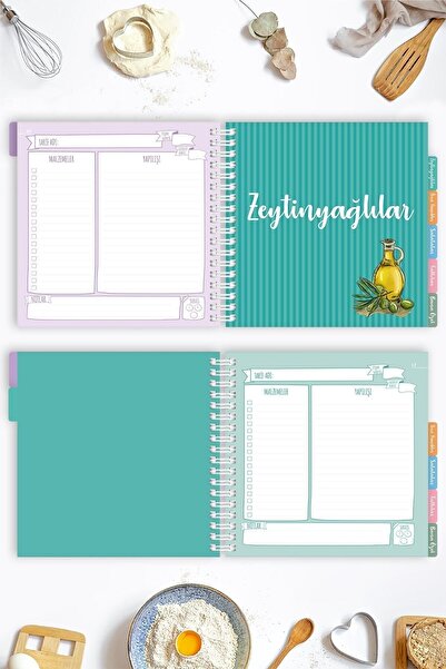 Le Color Yemek Tarif Defter 100sy Spırallı
