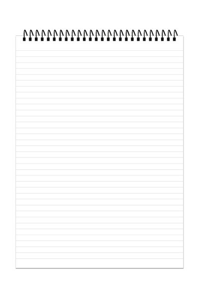 Le Color Manılla Notepad A5 Striped Blue