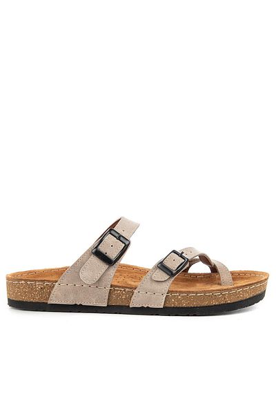 Hush Puppies Γυναικείες παντόφλες Baru Ανατομική Σόλα Γνήσιο Δερμάτινο