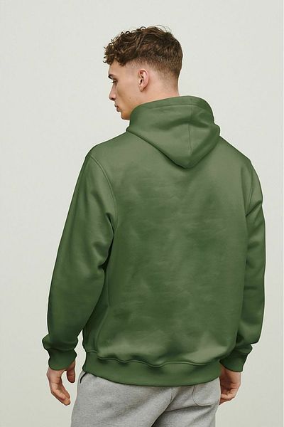 Butik Bugs Bunny Printed Two Thread Oversize Hooded Unisex Kangaroo Pocket Sweatshirt