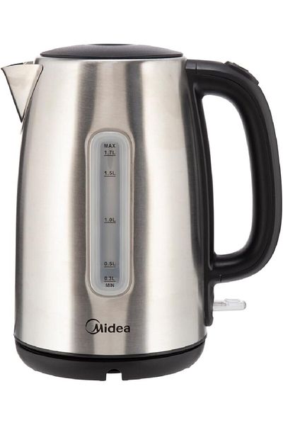 Midea Electric Kettle | 1.7L | 1850-2200W Rapid Boil | Water Level Indicator | Removable Filter