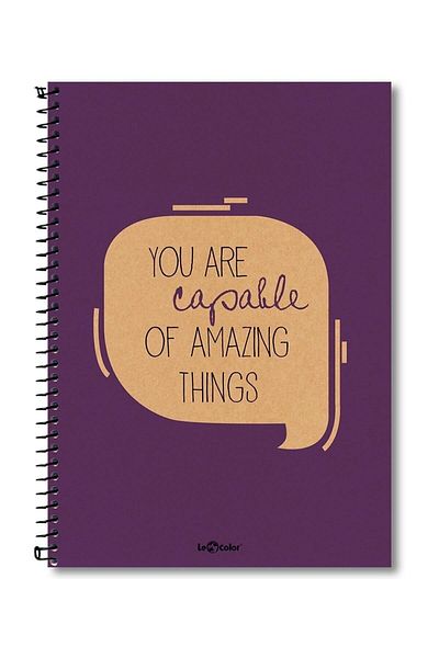Le Color Eco Kraft 17x24 Sp Duz Purple Def 200 Sy