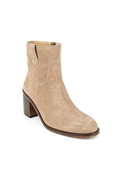 Muya Zack 6 Point Anatomical Sole Heel Spur Genuine Leather Women's Boots