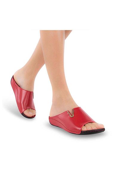 Muya Γυναικείες παντόφλες τεσσάρων εποχών Mena Anatomical Sole Gel Supported Heel Spur