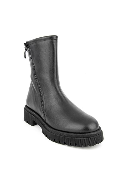 Muya Mavenna 6 - Genuine Leather Women's Boots with Anatomical Sole and Heel Spur