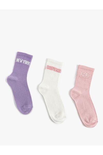 Koton Set of 3 Socks Multicolored