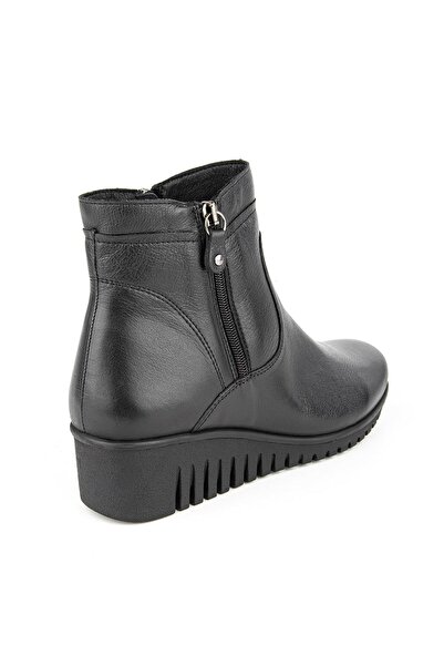 Muya Londo 6 Nokta Anatomik Taban Topuk Dikeni Hakiki Deri Kadın Bot