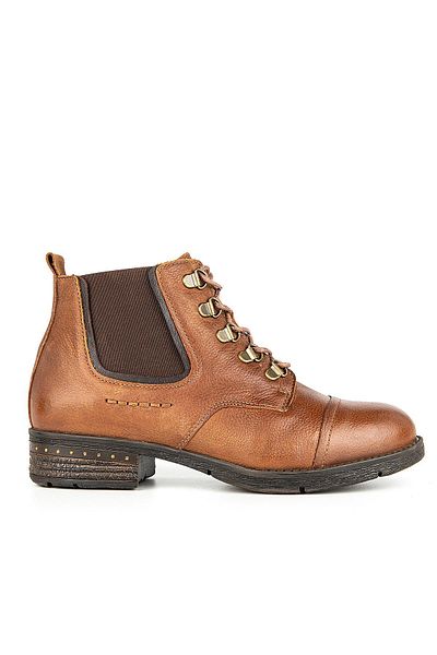 Muya Rosalina Anatomical Sole - Genuine Leather Women's Boots with Heel Spur Laces