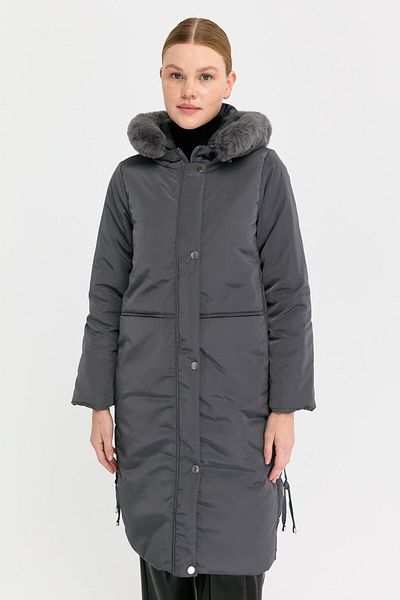Esswaap Anthracite Inflatable Jacket with Bird Eye Detail