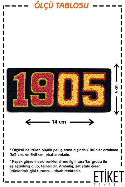 FANTASTIC ARMA Ütü Ile Yapışan Dokuma Arma/Patch Takım, Taraftar Modeli