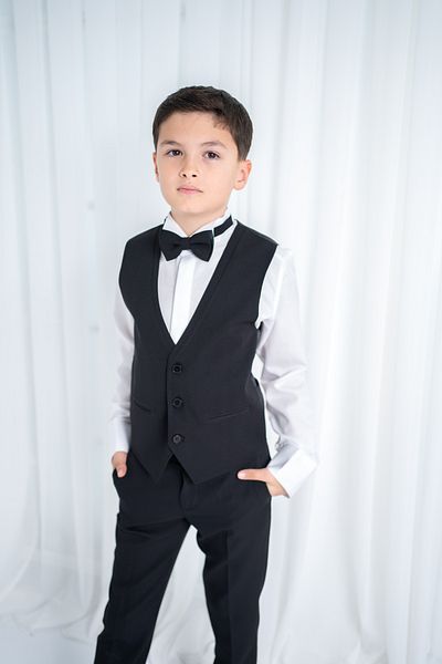 SENİOR Stand Collar Children's Suit