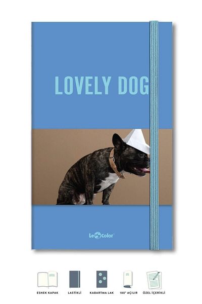 Le Color غطاء مرن للكمبيوتر المحمول 10.5x18.58 144sy Dog Lover