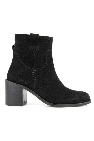 Muya Zack 6 Point Anatomical Sole Heel Spur Genuine Leather Women's Boots