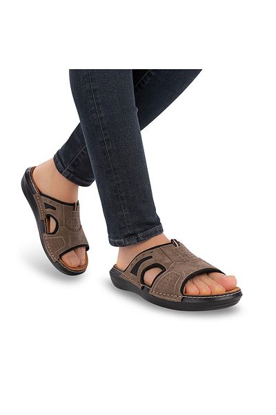 Muya Men's Slippers - Parabolic, Anatomical Sole, Heel Spur, 4 Seasons