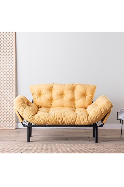 Pafu Nitta İkili Yataklı Koltuk - Hardal